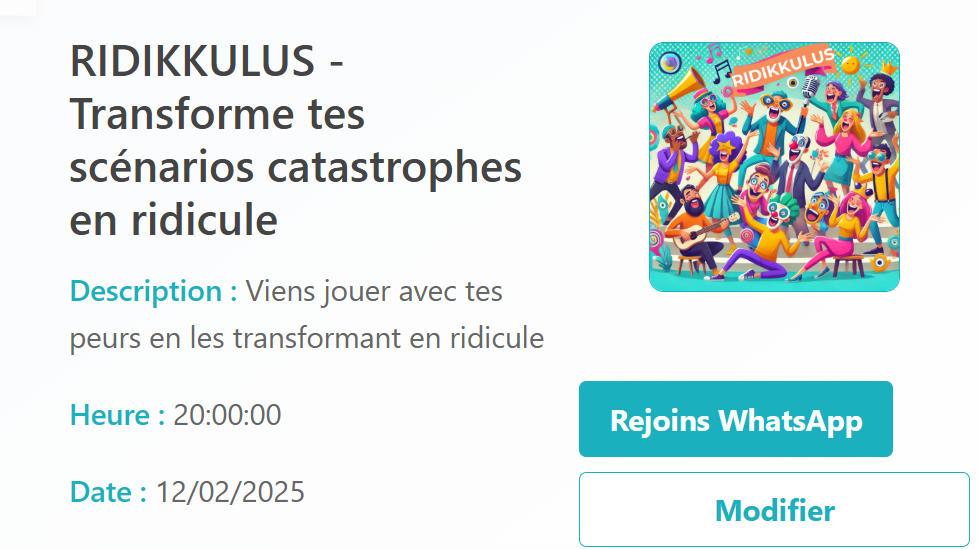 Les anciens evenements Ridikkulus-1